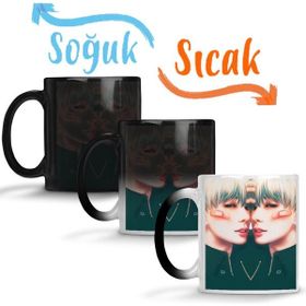 Baskı Dükkanı KB12359 Bts Wonho Porselen Kupa Bardak