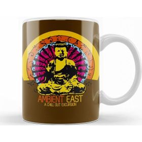 Baskı Dükkanı KB12367 Buddha Porselen Kupa Bardak