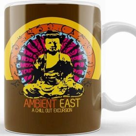 Baskı Dükkanı KB12367 Buddha Porselen Kupa Bardak