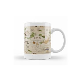Baskı Dükkanı KB12372 Coffe Premium Porselen Kupa Bardak