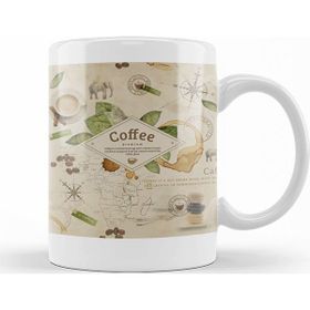 Baskı Dükkanı KB12372 Coffe Premium Porselen Kupa Bardak