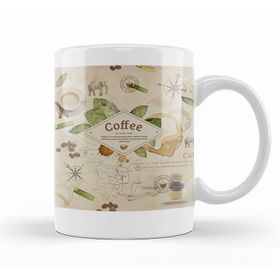 Baskı Dükkanı KB12372 Coffe Premium Porselen Kupa Bardak