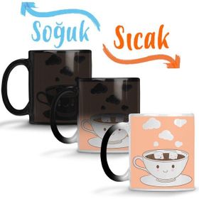 Baskı Dükkanı KB12373 Coffe Smile Porselen Kupa Bardak