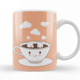 Baskı Dükkanı KB12373 Coffe Smile Porselen Kupa Bardak
