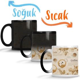 Baskı Dükkanı KB12379 Coffee Espresso Porselen Kupa Bardak