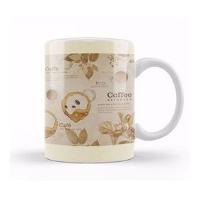 Baskı Dükkanı KB12379 Coffee Espresso Porselen Kupa Bardak