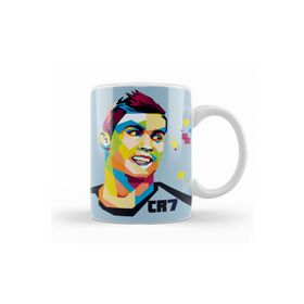 Baskı Dükkanı KB12387 Cristiano Ronaldo 01 Porselen Kupa Bardak
