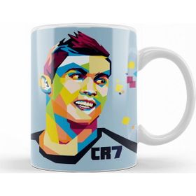 Baskı Dükkanı KB12387 Cristiano Ronaldo 01 Porselen Kupa Bardak