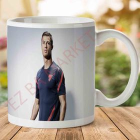 Baskı Dükkanı KB12388 Cristiano Ronaldo Porselen Kupa Bardak