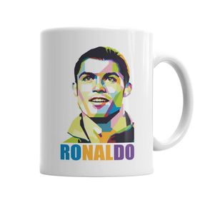 Baskı Dükkanı KB12388 Cristiano Ronaldo Porselen Kupa Bardak