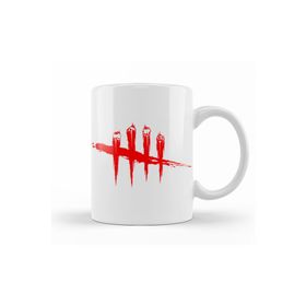Baskı Dükkanı KB12395 Dead By Daylıght Logo Porselen Kupa Bardak