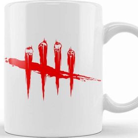 Baskı Dükkanı KB12395 Dead By Daylıght Logo Porselen Kupa Bardak