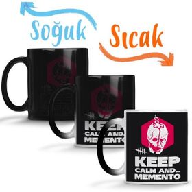 Baskı Dükkanı KB12401 Dead By Daylıght Keep Calm And Memento Porselen Kupa Bardak