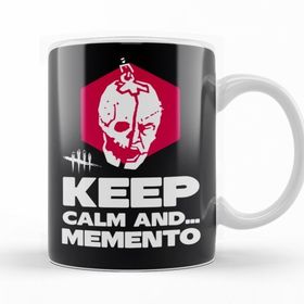 Baskı Dükkanı KB12401 Dead By Daylıght Keep Calm And Memento Porselen Kupa Bardak