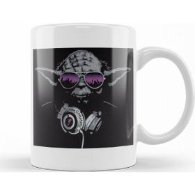 Baskı Dükkanı KB12413 Dj Yoda Star Wars Porselen Kupa Bardak