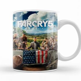 Baskı Dükkanı KB12425 Farcryv Porselen Kupa Bardak