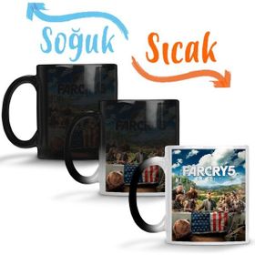 Baskı Dükkanı KB12425 Farcryv Porselen Kupa Bardak