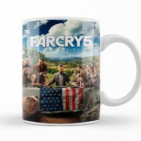 Baskı Dükkanı KB12425 Farcryv Porselen Kupa Bardak