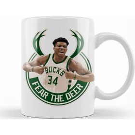 Baskı Dükkanı KB12427 Fear The Deer Bucks Porselen Kupa Bardak