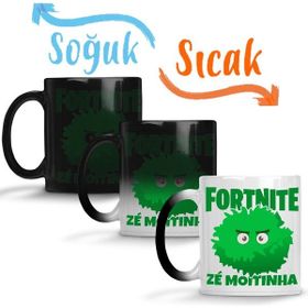 Baskı Dükkanı KB12437 Fortnite Ze Moitinha Porselen Kupa Bardak