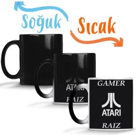 Baskı Dükkanı KB12441 Gamer Raiz Atari Porselen Kupa Bardak