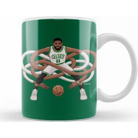 Baskı Dükkanı KB12447 Gnarly Kyrie Celtics Porselen Kupa Bardak
