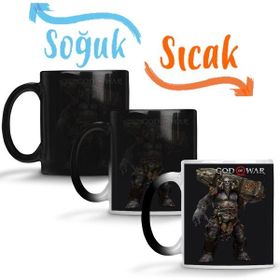 Baskı Dükkanı KB12450 God Of War Troll Porselen Kupa Bardak