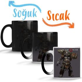 Baskı Dükkanı KB12450 God Of War Troll Porselen Kupa Bardak