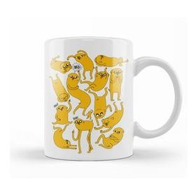 Baskı Dükkanı KB12479 Jake Jake Jake Adventure Time Porselen Kupa Bardak