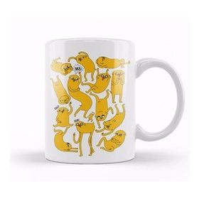 Baskı Dükkanı KB12479 Jake Jake Jake Adventure Time Porselen Kupa Bardak