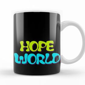 Baskı Dükkanı KB12487 Jhope Hope World Baseball Basketbol Porselen Kupa Bardak