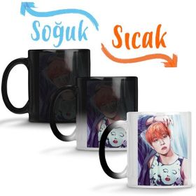 Baskı Dükkanı KB12487 Jhope Hope World Baseball Basketbol Porselen Kupa Bardak
