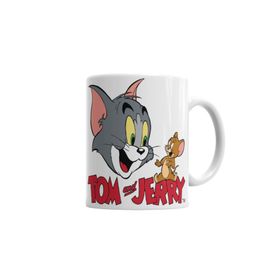 Baskı Dükkanı KB1249 Tom Ve Jerry Porselen Kupa Bardak