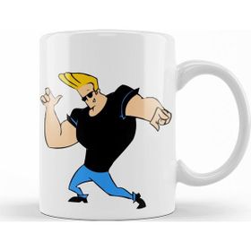 Baskı Dükkanı KB12491 Johnny Bravo Porselen Kupa Bardak