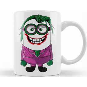 Baskı Dükkanı KB12494 Joker Minion Porselen Kupa Bardak