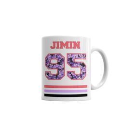 Baskı Dükkanı KB125 Bts Jivin 95 Porselen Kupa Bardak