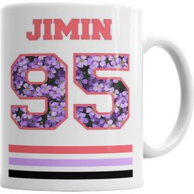 Baskı Dükkanı KB125 Bts Jivin 95 Porselen Kupa Bardak