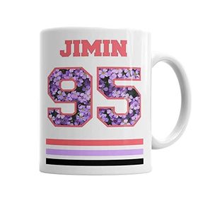Baskı Dükkanı KB125 Bts Jivin 95 Porselen Kupa Bardak