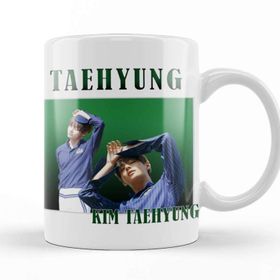 Baskı Dükkanı KB12504 Kim Seokjin Vintage Bts Porselen Kupa Bardak