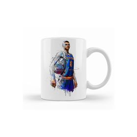 Baskı Dükkanı KB12511 Kristaps Porzingis Porselen Kupa Bardak