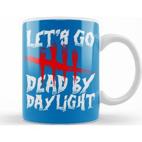 Baskı Dükkanı KB12534 Lets Go Dead By Daylıght Porselen Kupa Bardak