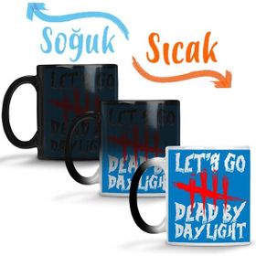 Baskı Dükkanı KB12534 Lets Go Dead By Daylıght Porselen Kupa Bardak