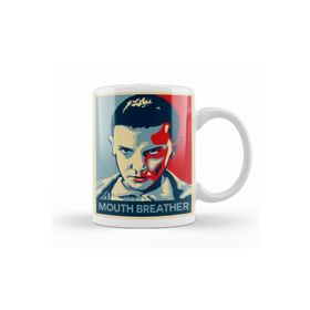 Baskı Dükkanı KB12540 Mouth Breather Stranger Things Porselen Kupa Bardak