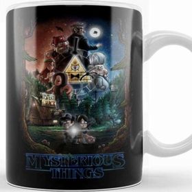 Baskı Dükkanı KB12542 Mysterious Things Porselen Kupa Bardak