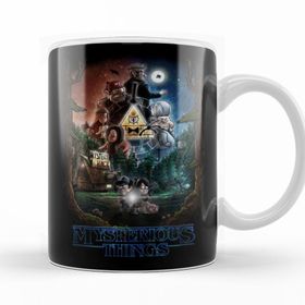 Baskı Dükkanı KB12543 Mysterious Things Porselen Kupa Bardak
