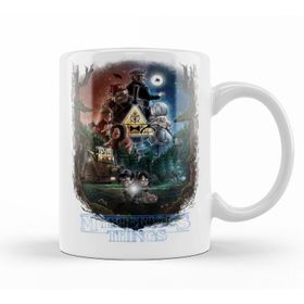 Baskı Dükkanı KB12543 Mysterious Things Porselen Kupa Bardak