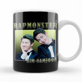 Baskı Dükkanı KB12546 Namjoon Rapmonster Porselen Kupa Bardak
