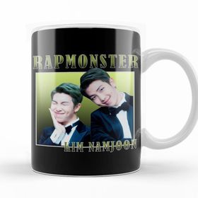 Baskı Dükkanı KB12546 Namjoon Rapmonster Porselen Kupa Bardak