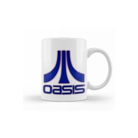 Baskı Dükkanı KB12554 Oasis Porselen Kupa Bardak