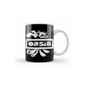 Baskı Dükkanı KB12555 Oasis Logo Porselen Kupa Bardak